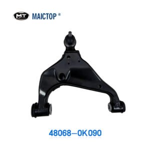 Maictop control arm OEM 48068-0K090 for Toyota Hilux and Fortuner front suspension fitment