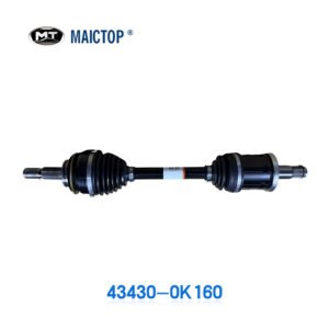 Maictop front drive shaft OEM 43430-0K160 for Toyota Hilux and Fortuner drivetrain fitment